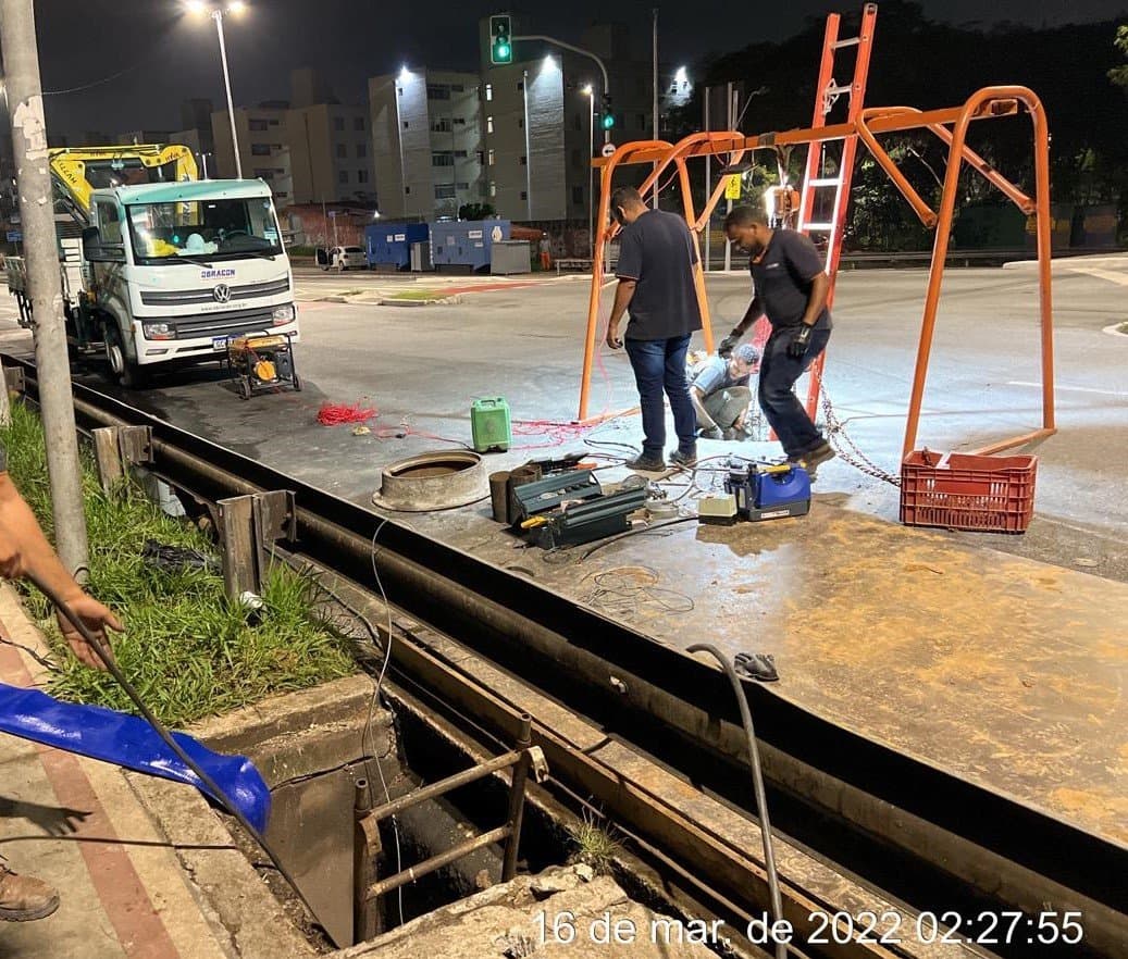 Pumpen – Praça Artur Alvim: Aufnahme 2
