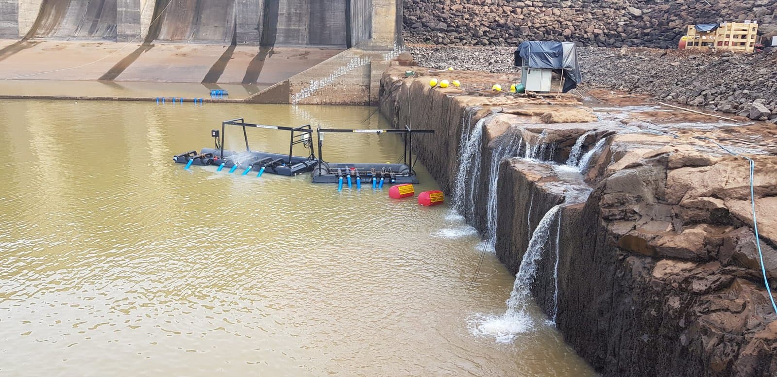 Pumping – Foz de Chapecó Hydroelectric Plant: record 1