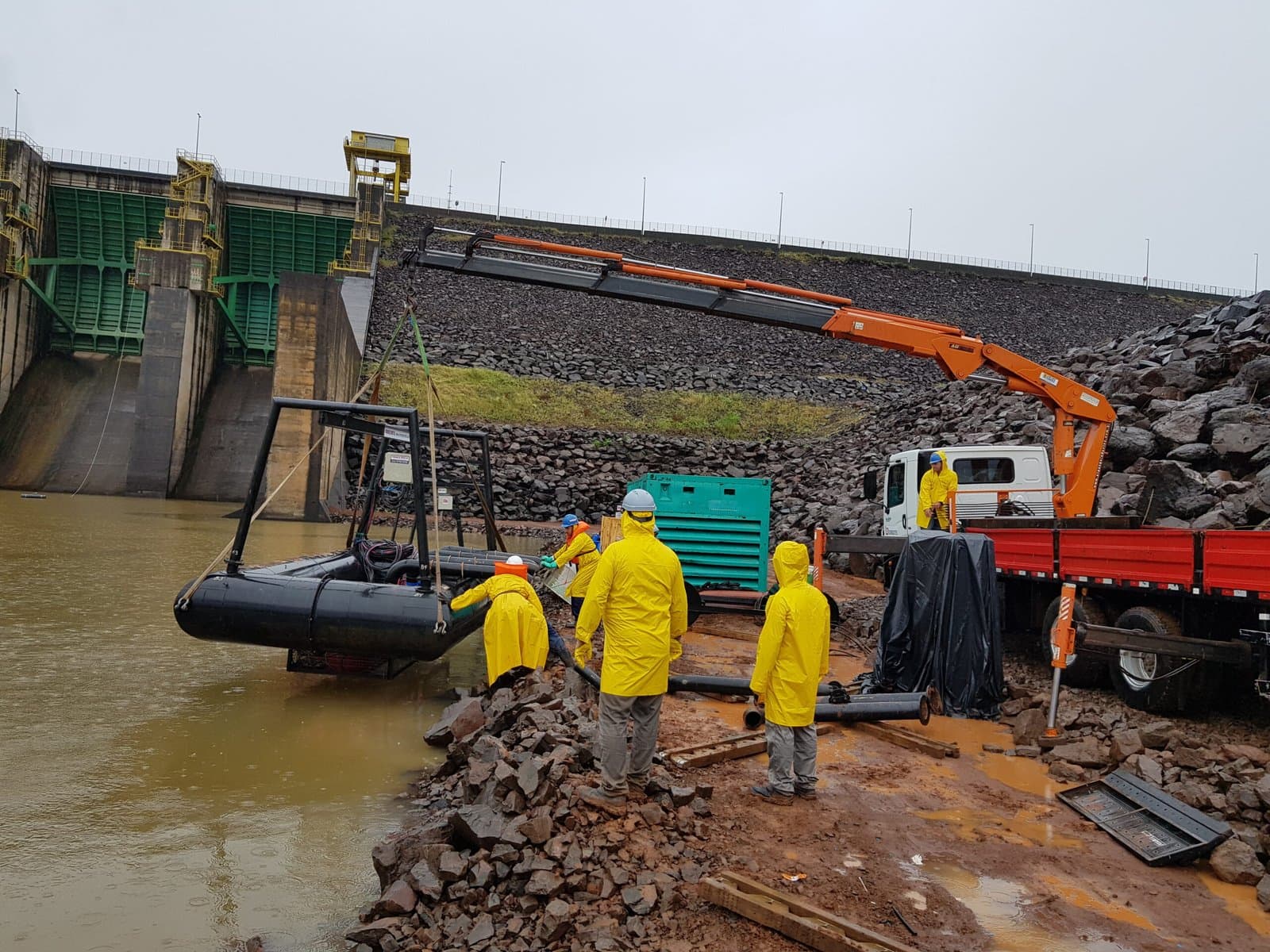 Pumping – Foz de Chapecó Hydroelectric Plant, photo 5